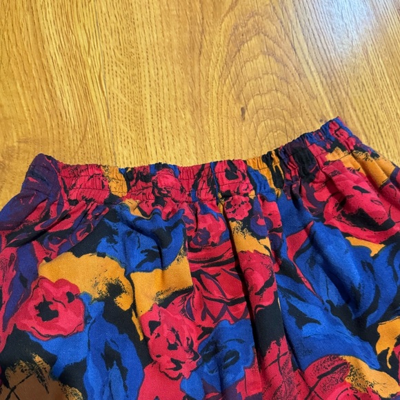 Vintage floral skirt - Picture 4 of 6